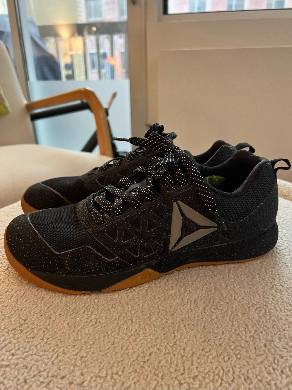 Reebok CrossFit Nano 6.0 Covert Black Gum Low Top Mens Size 9